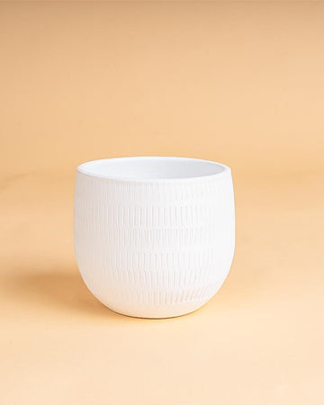 Vaso aura branco | 16cm