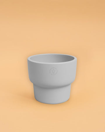 Vaso echo alto cinza claro | 20cm