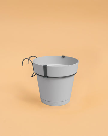 Vaso Capri Varanda c/ Reserva de Água Antracite