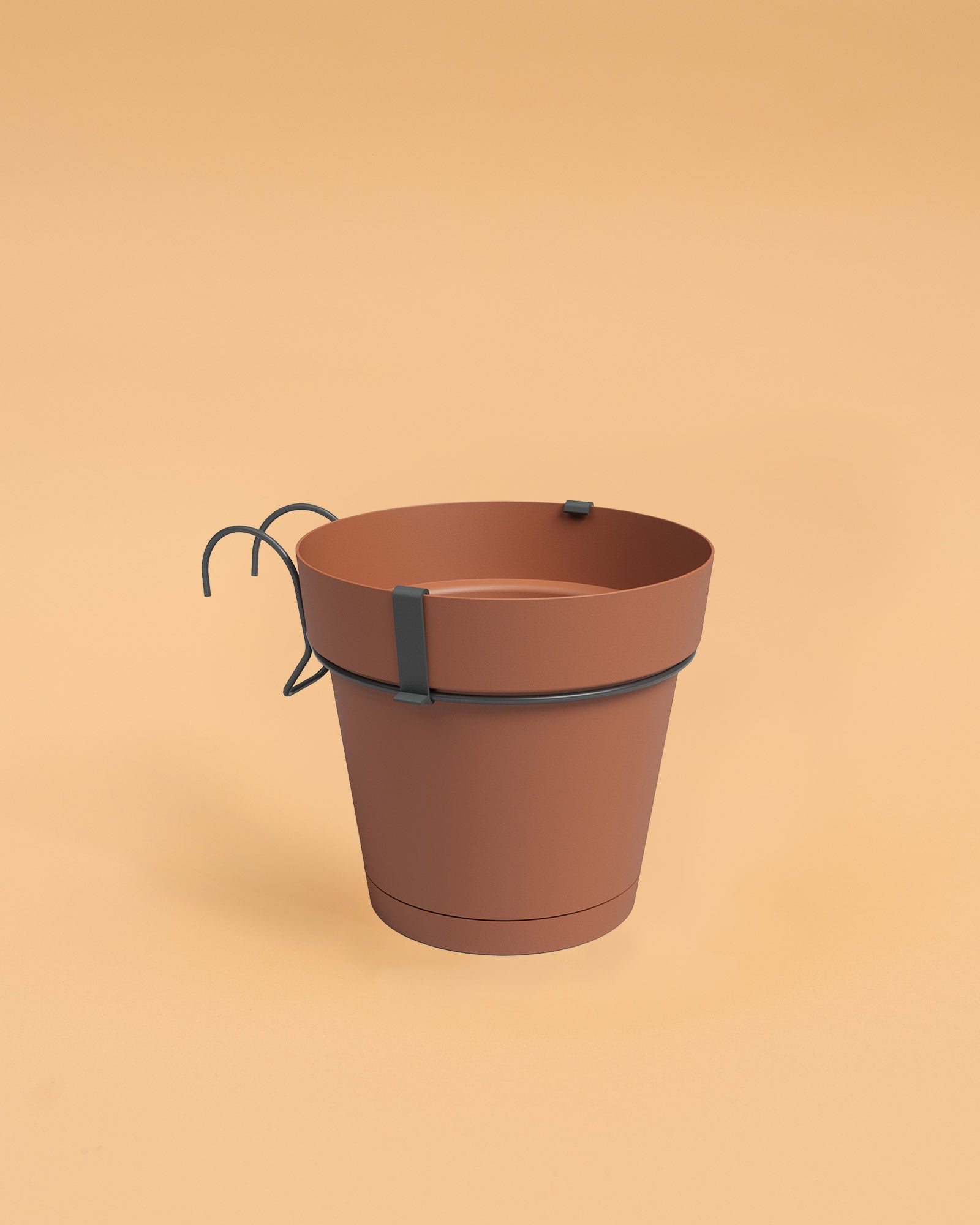 Vaso ARTEVASI Capri Varanda Reserva de Água Terracota