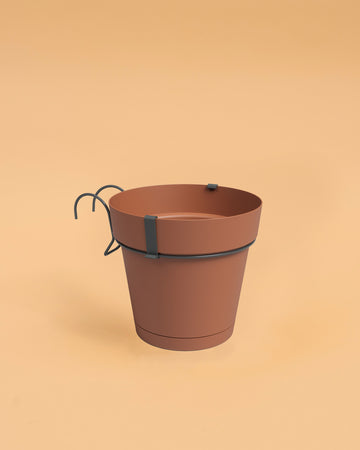Vaso Capri Varanda c/ Reserva de Água Terracota