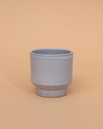 Vaso FL cerâmica branco | 14cm